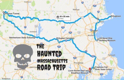 This Haunted Road Trip Will Lead You To The Scariest Places In Massachusetts