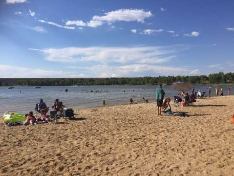 The Underrated Beach With The Whitest, Most Pristine Sand Near Denver