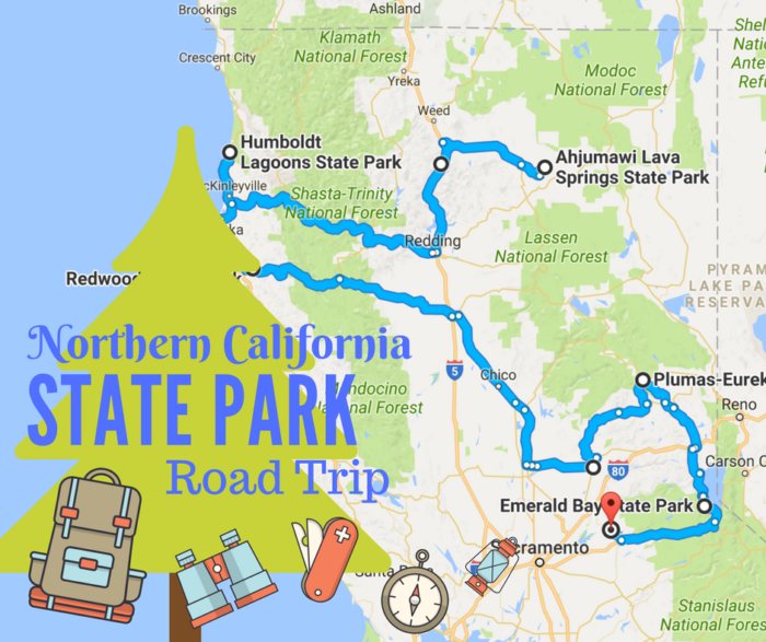 road trip ideas northern california