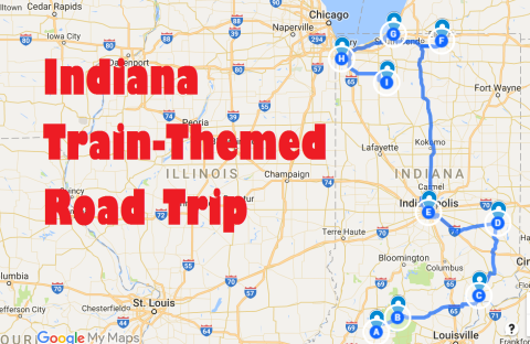 This Dreamy Train-Themed Trip Through Indiana Will Take You On The Journey Of A Lifetime