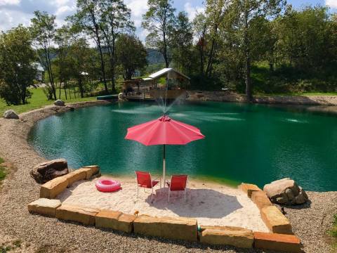 This Dreamy Ohio Cabin Has Its Own Private Beach And You'll Never Want To Leave