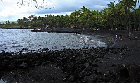 Hawaii's Black Sand Beach Will Leave You In Wonder And Awe