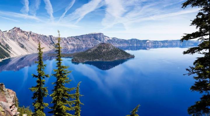 crater lake volcano boat tours