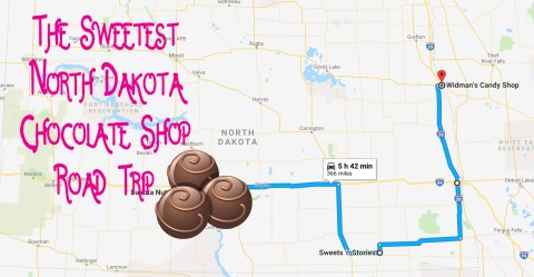 The Sweetest Road Trip In North Dakota Takes You To 4 Old School Chocolate Shops