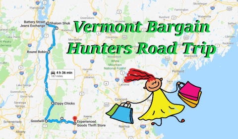 This Bargain Hunters Road Trip Will Take You To The Best Thrift Stores In Vermont