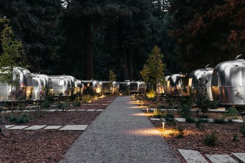 Visit Northern California's Airstream Campground For A Super Unique Getaway