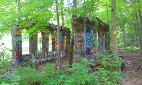 Most People Don't Know About These Strange Ruins Hiding In Connecticut