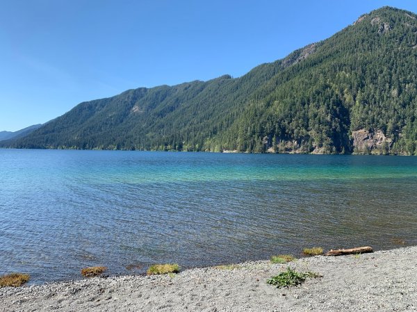 Lake Crescent In Washington Has Clear Waters That Rival The Caribbean