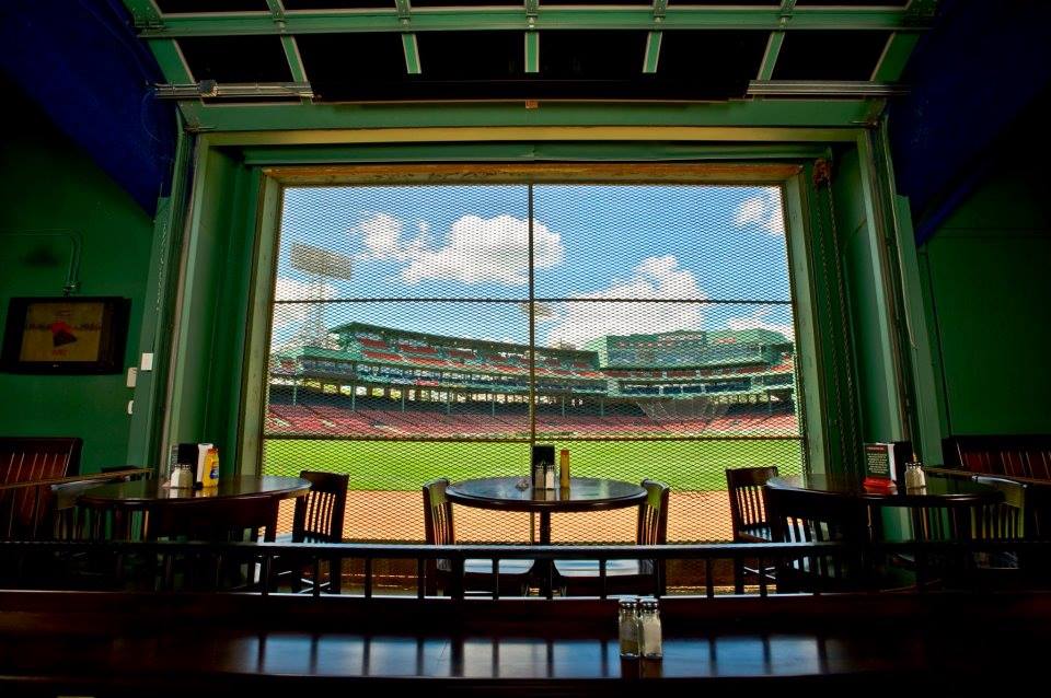 Adventures In Rhode Island Dining: Sitting On The Green Monster At Fenway  Park