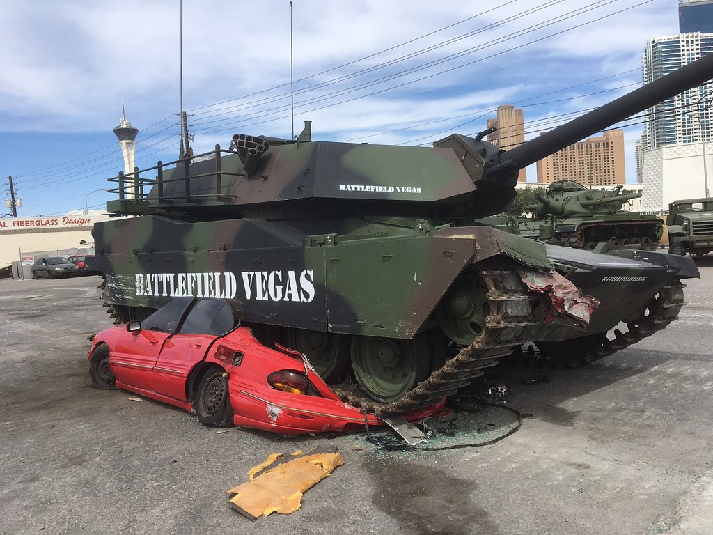 Crush Cars While Driving A Tank At This Unique Attraction In Nevada
