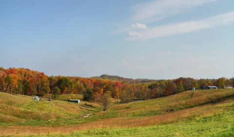 Drive The Appalachian Byway For 105 Miles Of Beautiful Ohio Scenery This Fall