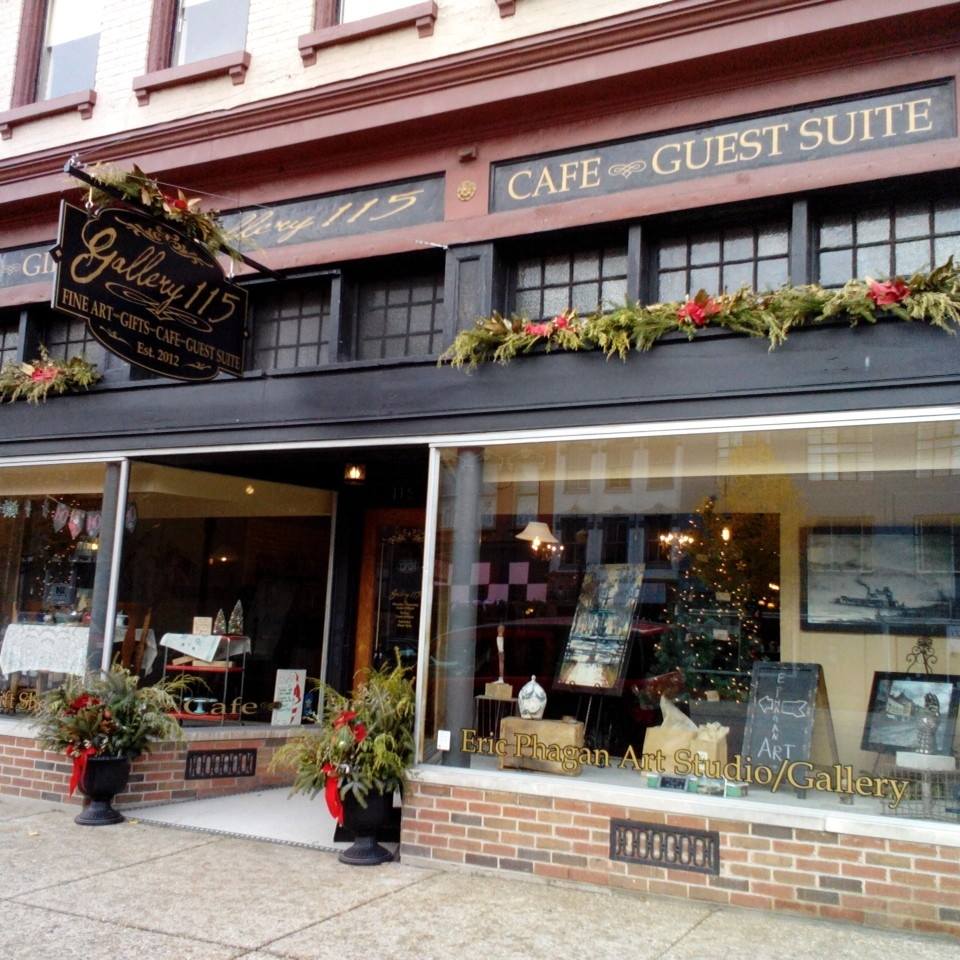 Gallery 115 Cafe In Madison, Indiana Is A Gift Shop Restaurant