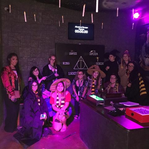 Break Your Way Out Of A Harry Potter Themed Escape Room At Alcatraz Escape Games In Texas