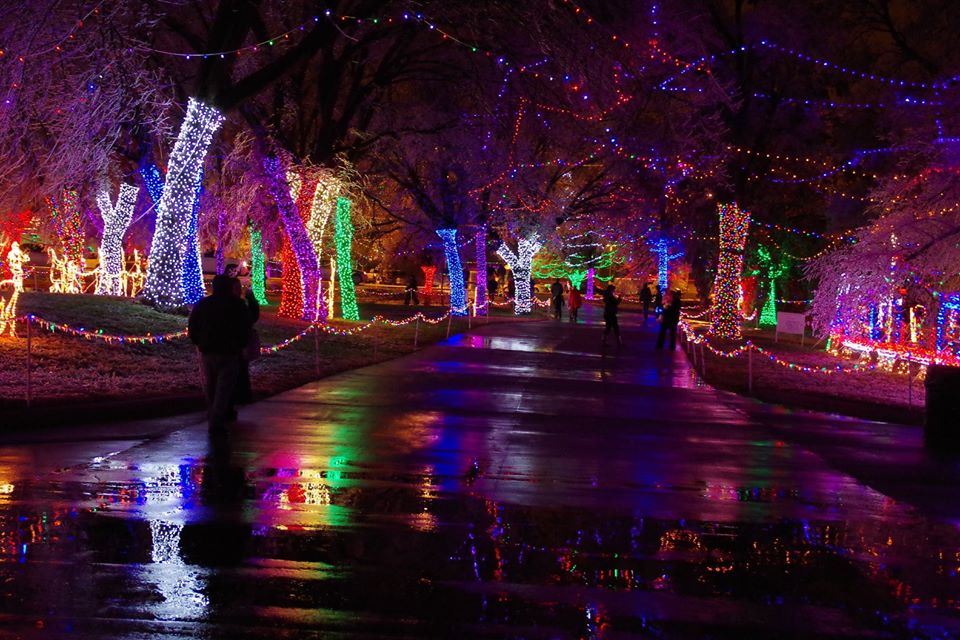 Over 2 Million Lights Illuminate The Rhema Christmas Lights In Oklahoma