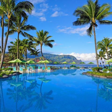 Perched Above Hanalei Bay, The Princeville Resort In Hawaii Is A Heavenly Destination