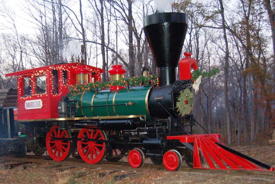 Christmas Express Train Ride On Jefferson Railway In Texas