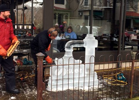 Marvel Over Some Of The Most Intricate Ice Sculptures You'll Ever See At The Lambertville New Hope Winter Festival In New Jersey