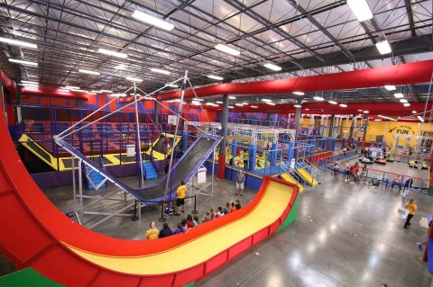 The World's Largest Indoor Obstacle Park Is Right Here In Florida At Planet Obstacle