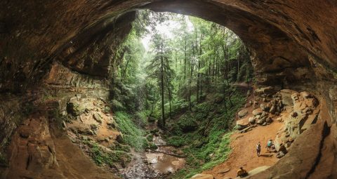 Take A Challenging Loop Trail To Enter Another World At Cantwell Cliffs In Ohio