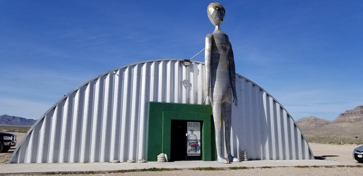 The Strangest Roadside Attraction In Nevada Is The Alien Research Center