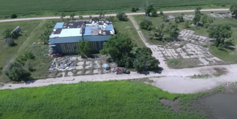 A Drone Flew High Above An Uninhabited Military Base In Nebraska And Caught The Most Incredible Footage