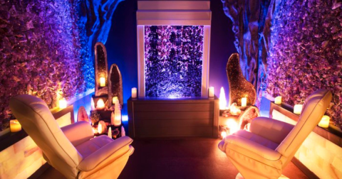 An Amethyst Cave And Zero Gravity Massages Await You At Flow Motion In Washington