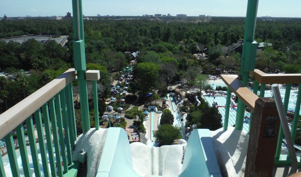 Shoot Down The Tallest Waterslide In Florida At Disney S Blizzard Beach