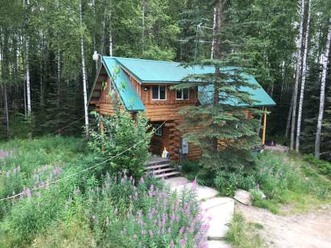 Head To This Secluded Alaska Log Cabin And Spend Your Weekend Playing In The Nearby Lakes And Rivers