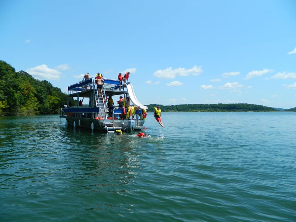 Patoka Lake Marina In Birdseye, Indiana Has Party Barge Rentals