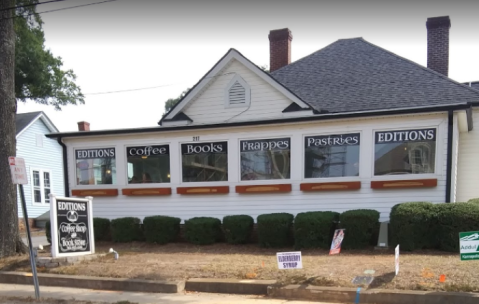 Browse Through Rooms And Rooms Of Books At Editions, A Coffee Shop And Bookstore In North Carolina