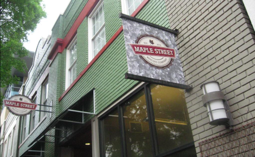 maple street biscuit co t shirt