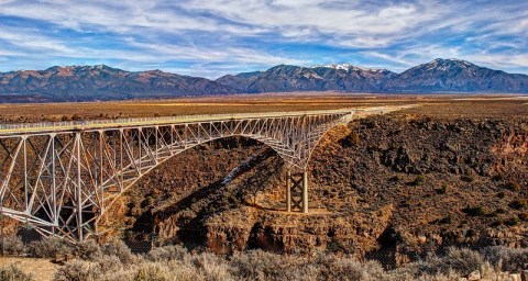 One Of The Highest Bridges In The Whole Country Is Right Here In New Mexico
