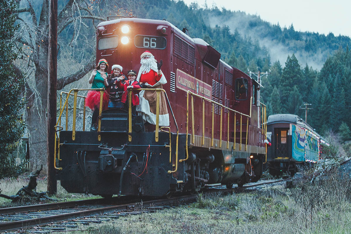 The Magical Christmas Skunk Train Is An Adventure For All Ages