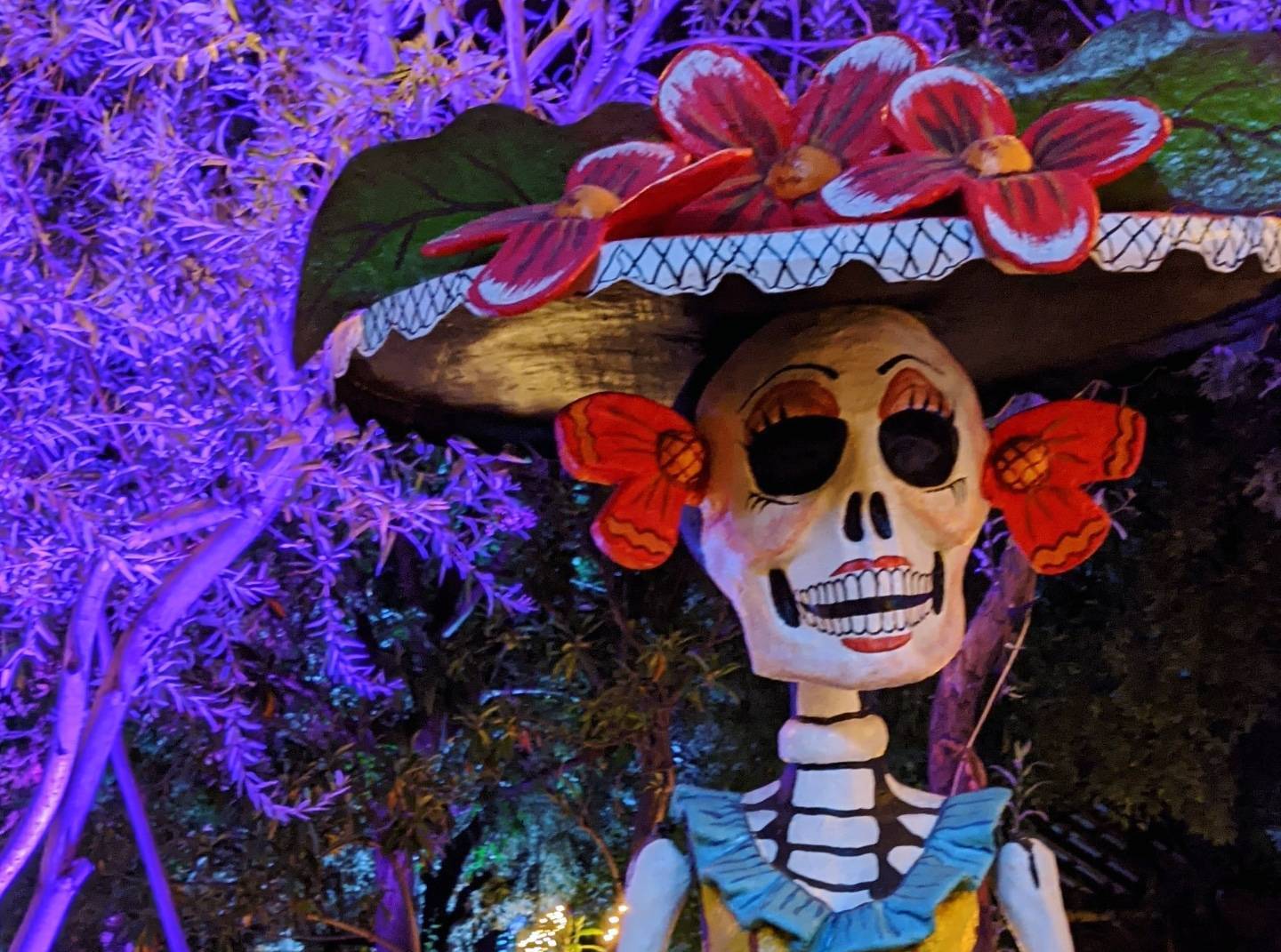 Day Of The Dead Exhibit At Tucson Botanical Gardens In Arizona