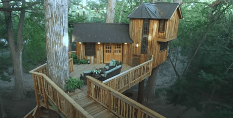 There's A Treehouse Village In Texas Where You Can Spend The Night