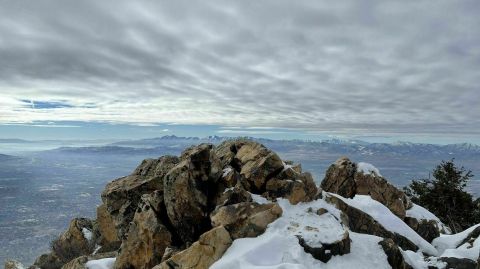 A Winter Hike To The Top Of Utah's Mount Olympus Is A Frosty Adventure