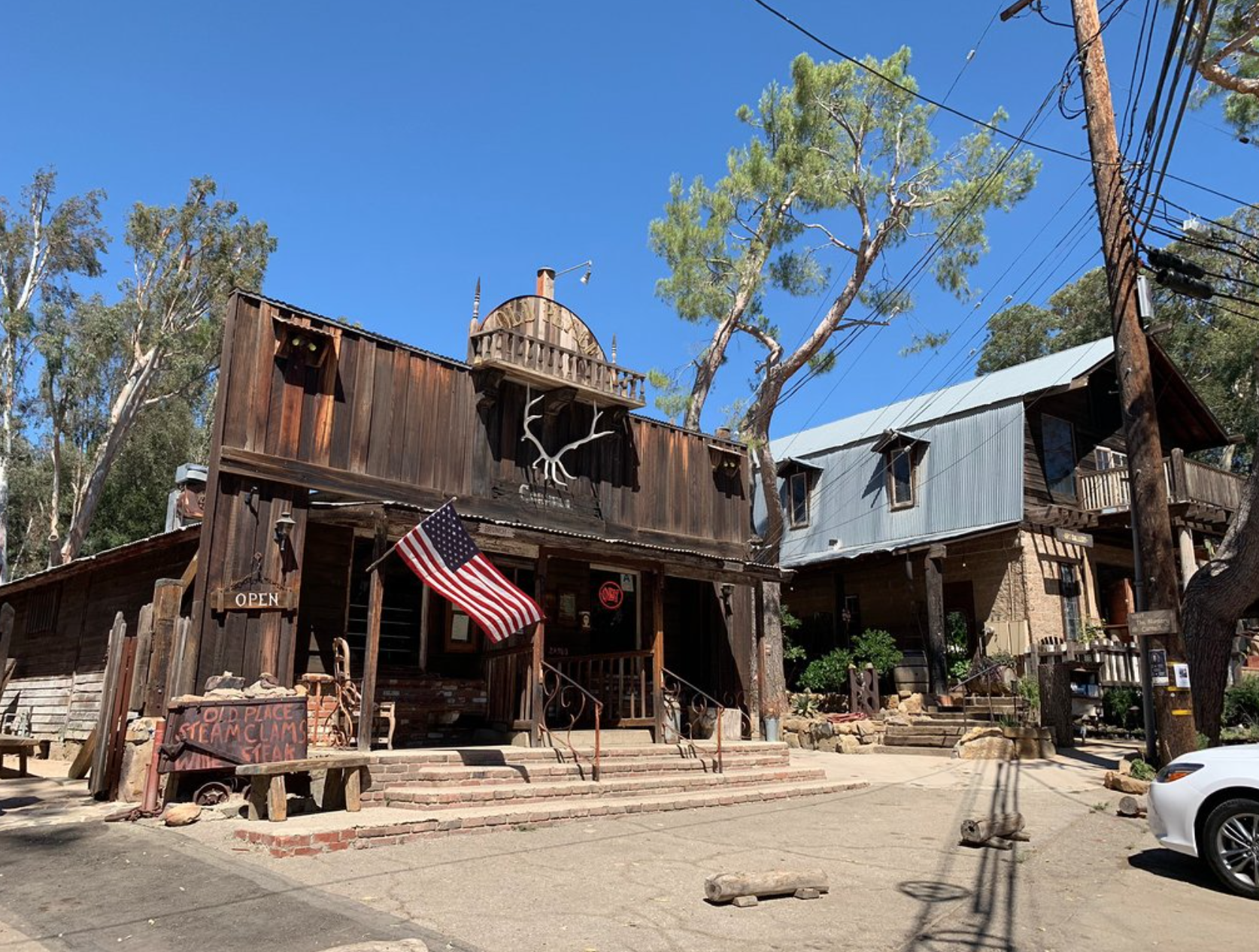 The Old Place Is A Historic Old West Restaurant In Cornell