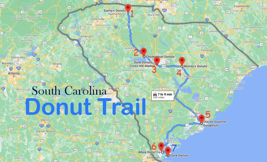 Chicken Butt Donuts: Chapin, South Carolina - Donut road trip