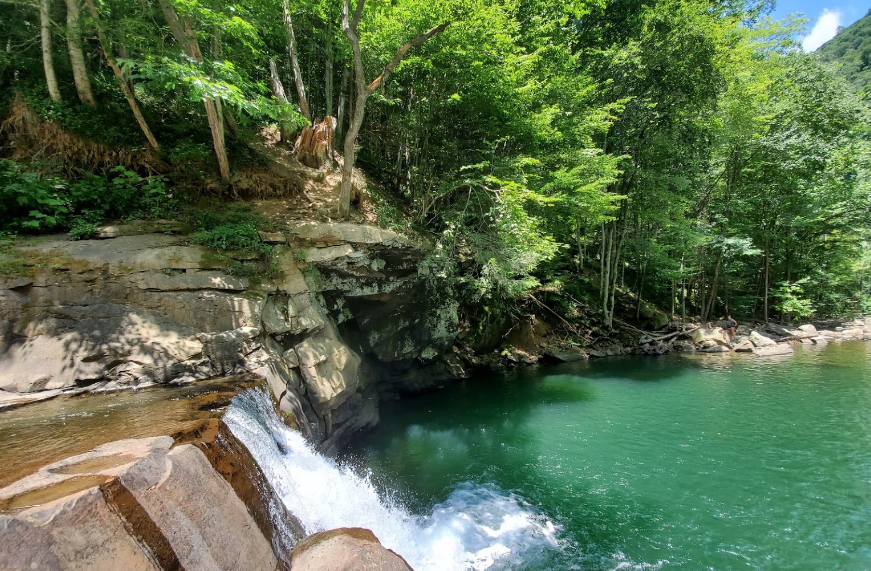 Glade Creek Trail Leads To A Beautiful West Virginia Swimming Hole