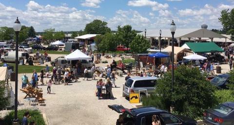 Shop Till You Drop At Kane County Flea Market, One Of The Largest Flea Markets In Illinois