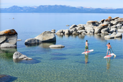 Paddle By Natural Hot Springs And Into Crystal Bay On This Lake Tahoe Tour In Northern California