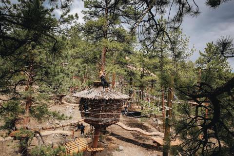 This Treehouse Adventure Park May Be One Of The Most Magical Places In Colorado