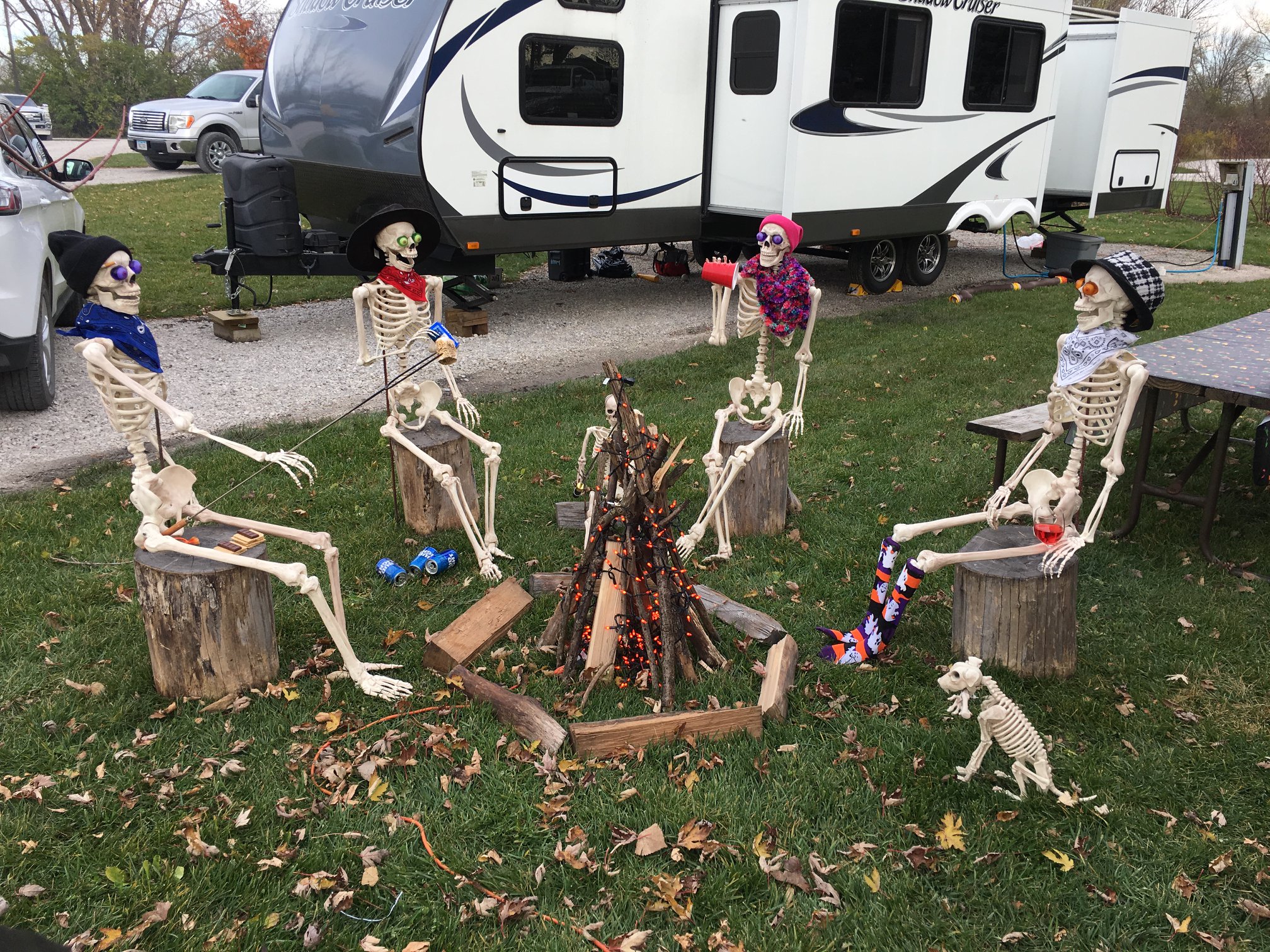 Campground Trick-Or-Treats In Iowa Are A Classic Fall Tradition