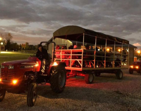 Take A Haunted Hayride In Ohio For A Spectacularly Spooky Night