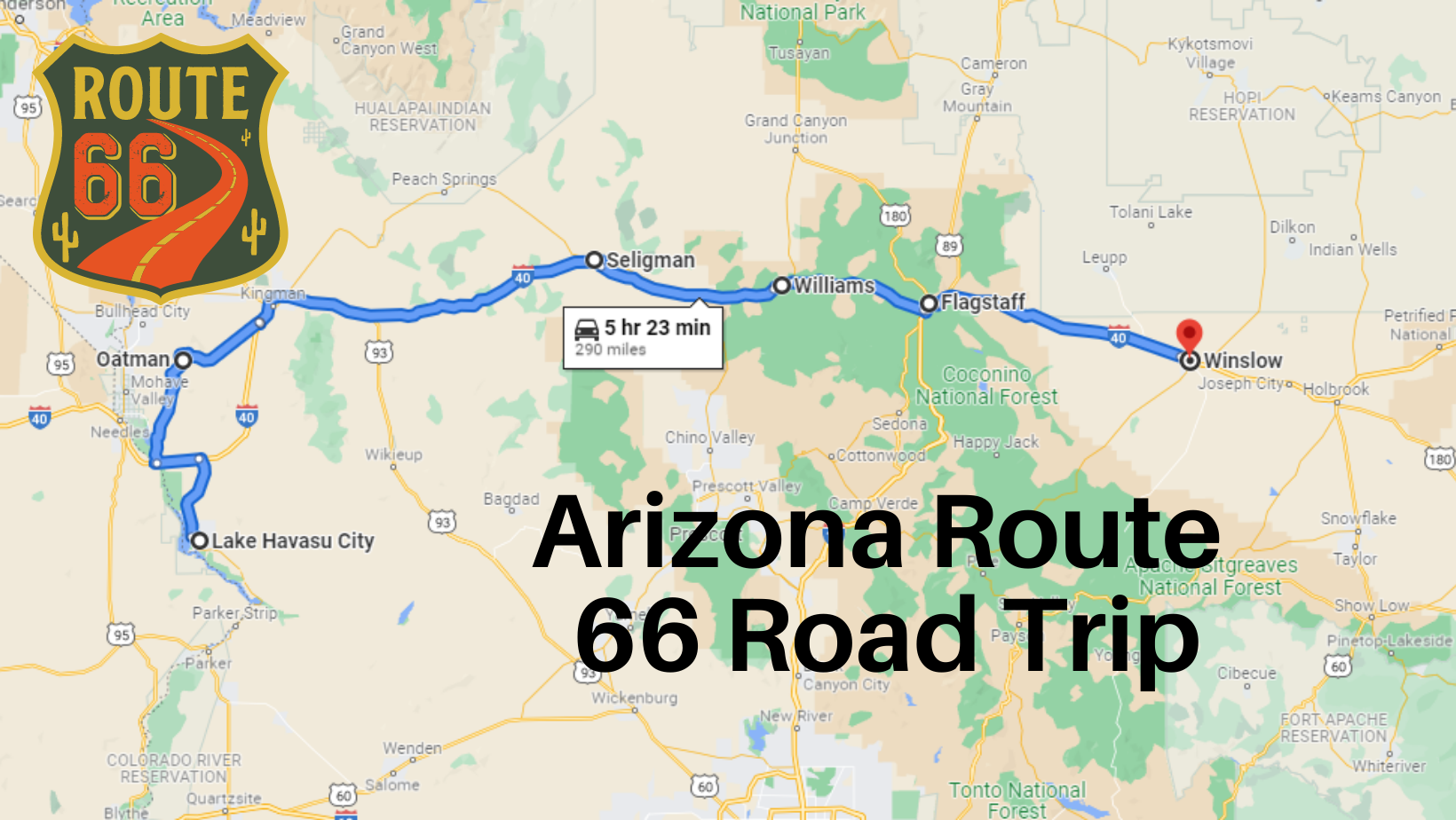 route 66 road trip from california to arizona