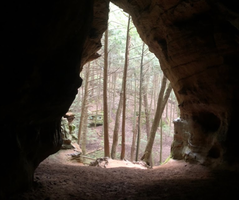 Follow This 1.75-Mile Trail In Ohio To A Remarkable Hidden Cave