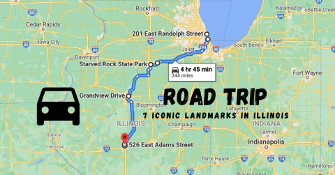 This Epic Road Trip Leads To 7 Iconic Landmarks In Illinois