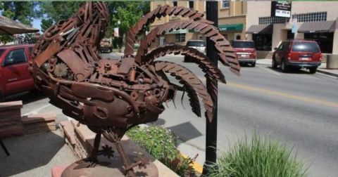 Here’s The Story Behind The Bizarre Headless Chicken Statue In Colorado