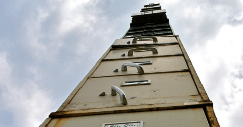 Here’s The Story Behind The File Cabinet Sculpture In Vermont