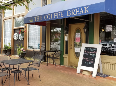 Head To The Countryside Of Tennessee To Visit Coffee Break On The Square, A Charming, Old-Fashioned Restaurant
